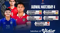 Saksikan Live Streaming Piala AFF U-19 2022 Matchday 4 di Vidio, 8 & 9 Juli 2022. (Sumber : dok. vidio.com)