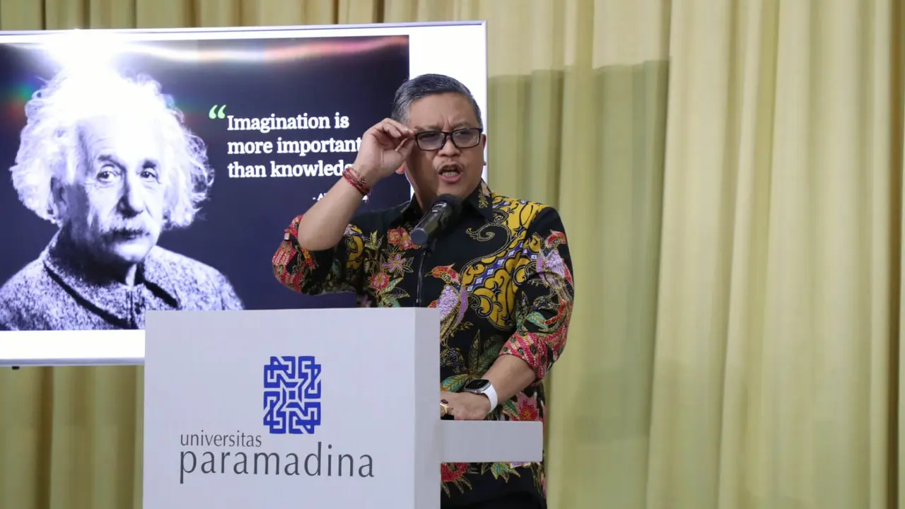 Sekjen DPP PDI Perjuangan (PDIP) Hasto Kristiyanto
