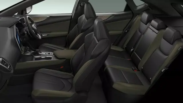Interior Lexus NX Overtrail. (Carscoops)