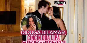 Fimela Update: Diduga Dilamar, Cincin Dua Lipa Curi Perhatian