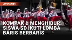 Berbagai lomba digelar seluruh daerah untuk memeriahkan HUT 78 RI. Salah satunya lomba baris berbaris yang diikuti siswa SD di Bali. Aksi kelompok siswa SD ini kompak dan menghibur hingga viral.