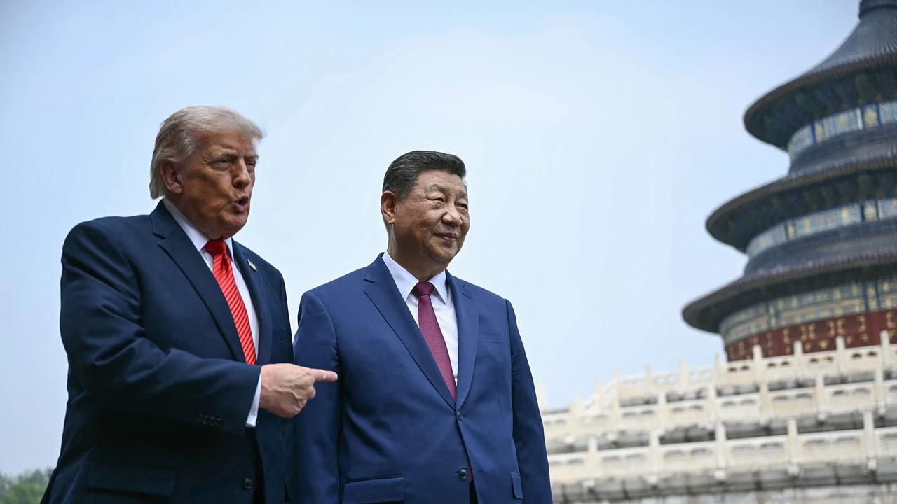 FOTO: Trump dan Xi Jinping Bahas Taiwan dan Perdagangan di Beijing