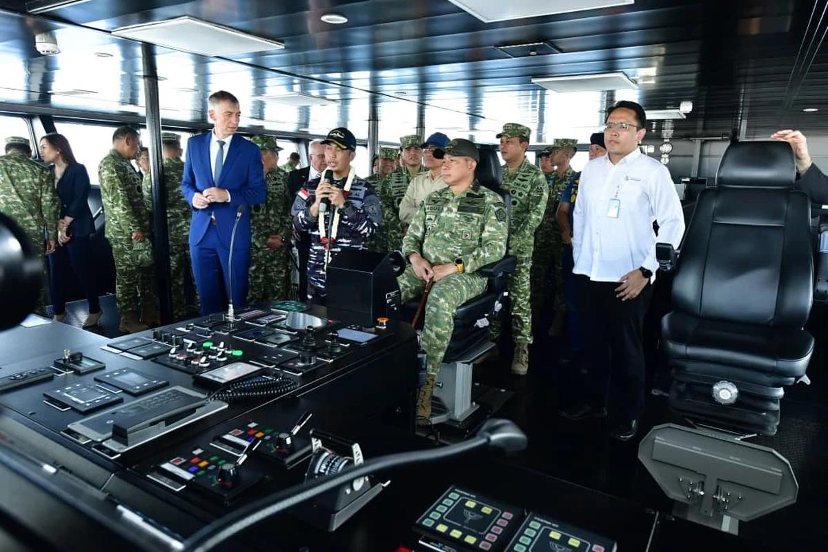 FOTO: KRI Canopus Resmi Perkuat Pemetaan Laut dan Pertahanan Maritim Indonesia