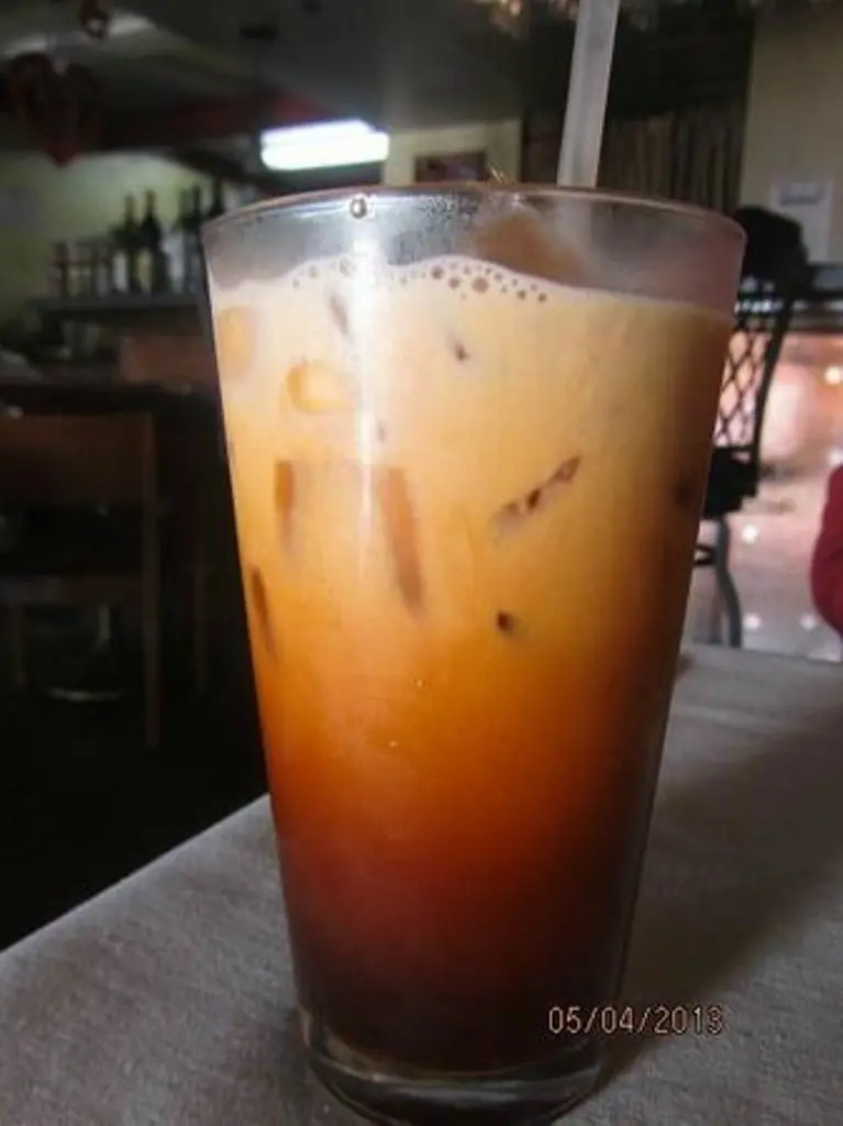 Thai tea di White Elephant. (Sumber Foto: TripAdvisor)