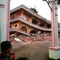 Kabupaten Pidie Jaya Aceh setelah diguncang gempa 6,4 SR, Rabu (7/12) pagi. (Istimewa)