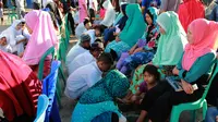1.000 Anak Bone Bolango Basuh Kaki Orangtua Jelang Ramadan