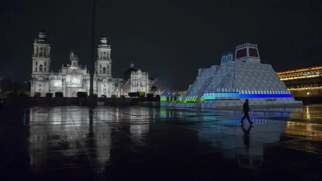 FOTO: Meksiko Peringati 500 Tahun Jatuhnya Ibu Kota Aztec Tenochtitlan