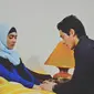 Nabila Syakieb dan Miller Khan saat akting di Surga Yang Ke-2 (Twitter)