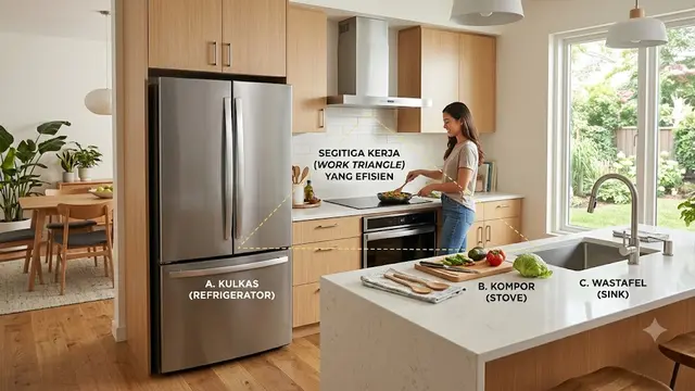 Rumah yang Ramah untuk Orang yang Hobi Memasak (AI Generated)