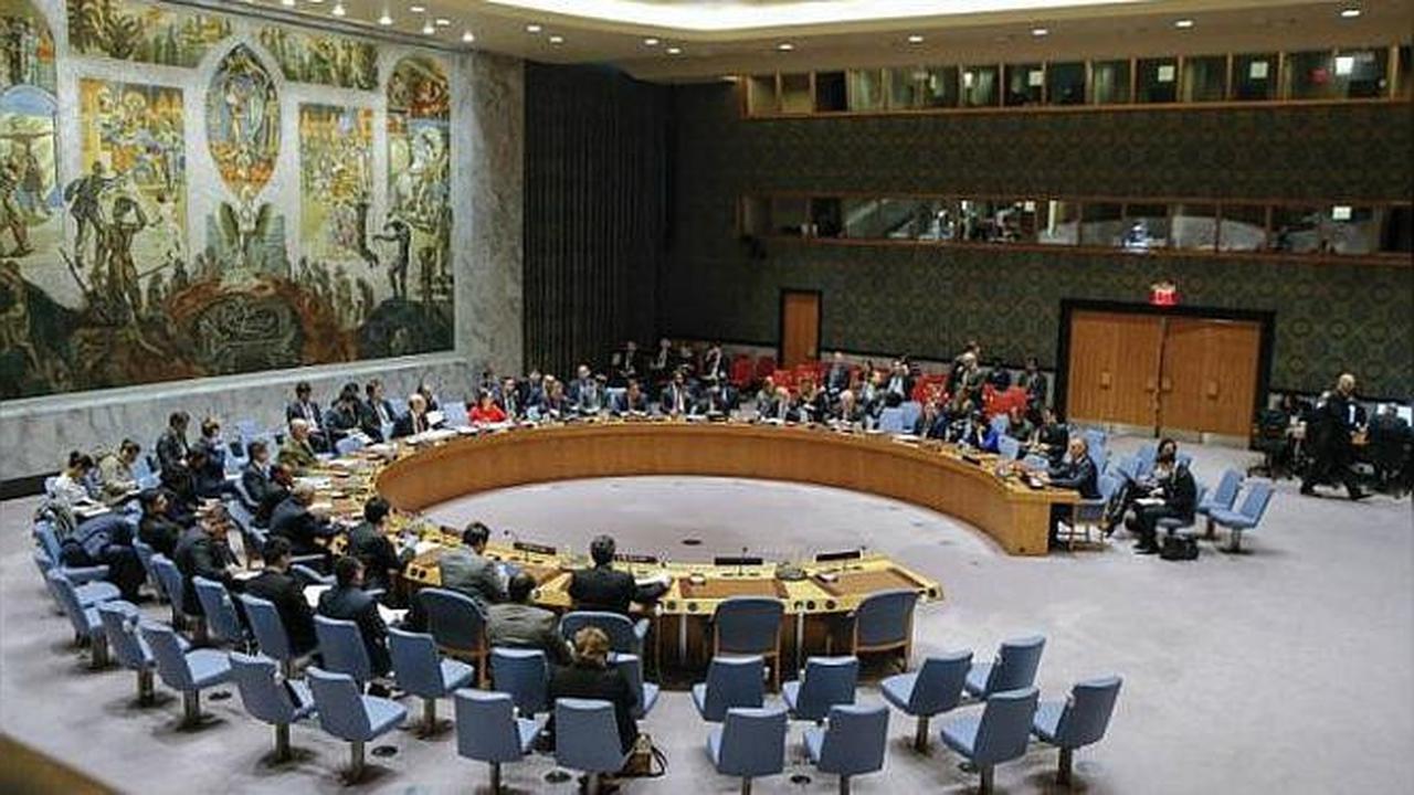 Ruang Sidang Dewan Keamanan PBB di New York (Kena Betancur / AFP PHOTO)