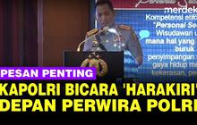 VIDEO: Kapolri Singgung Harakiri Ala Samurai Jepang Depan Perwira Polisi, Ada Apa