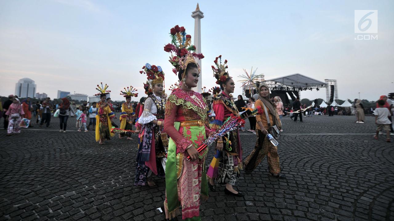 Jakarnaval 2018 Padati Jalan Medan Merdeka Selatan