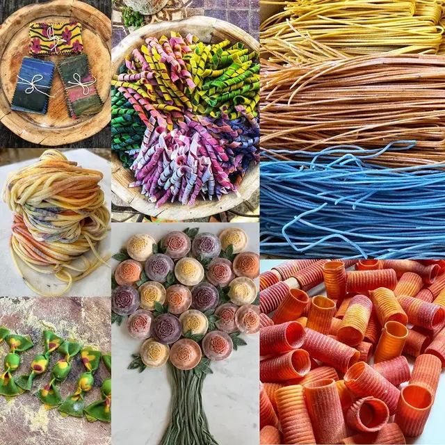 Koki Rumahan Ini Buat Pasta Berwarna yang Unik dan Berbeda, 6 Hasilnya Bak Pelangi