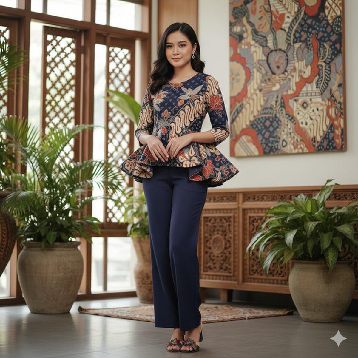 9 Model Atasan Batik Etnik Terbaru 2026, Kombinasi Tradisional dan Modern yang Stylish
