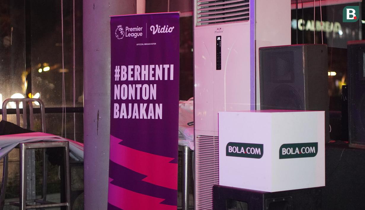 Lokasi Roaring Night pertandingan Liga Inggris 2023/2024 antara Manchester United versus Everton di Brewerkz, The Breeze BSD City, Tangerang, Sabtu (9/3/2024) malam WIB. (Bola.com/Afi)