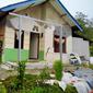 Lebih dari 400 rumah di Tegal, Jawa Tengah rusak akibat pergerakan tanah yang berlangsung sejak Jumat lalu (11/2/2022). (Dok BNPB)