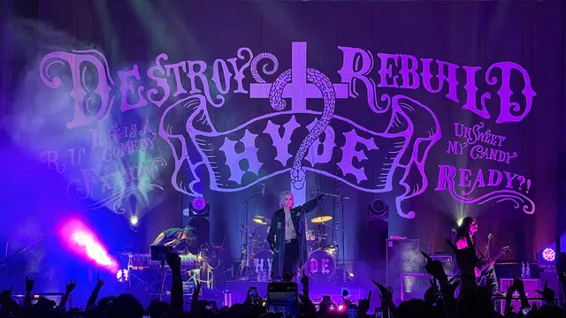 Konser HYDE di Jakarta. (dok. Sound Rhythm & Mataloka)