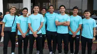 Para atlet Tim Bulutangkis Indonesia di Ajang Kejuaraan Bulutangkis Beregu Asia (BATC) 2024 di Malaysia yang batal mencoblos dalam pemungutan suara Pemilu 2024. (Dok. PBSI)