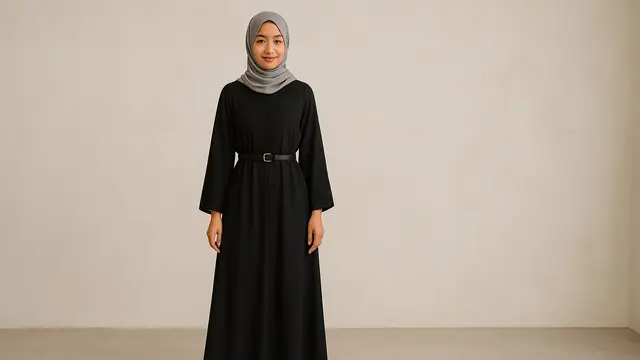 Model Gamis Payet Mewah/Ilustrasi gambar oleh AI