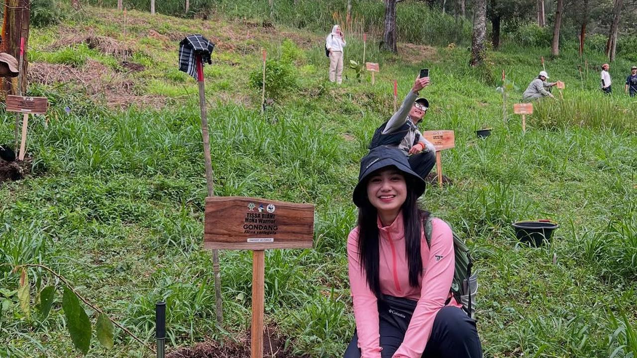 Tissa Biani Cedera Lutut Saat Daki Gunung Merbabu, Masih Pincang dan Jalani Fisioterapi
