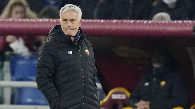 Foto: Reuni Pahit Jose Mourinho, AS Roma Babak Belur Dihajar Inter Milan di Liga Italia