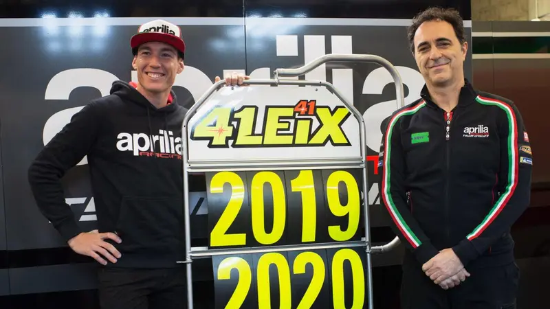 Pembalap Aprilia, Aleix Espargaro