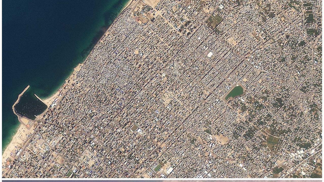 Citra satelit ungkap kehancuran Jalur Gaza setelah 15 bulan dibombardir Israel
