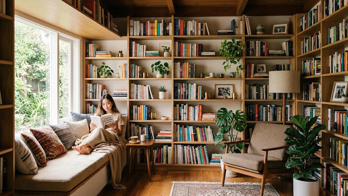 12 Ide Dekorasi Perpustakaan Rumah yang Stylish untuk Memamerkan Koleksi Buku
