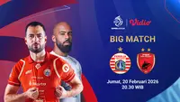 Jadwal Siaran Langsung Persija Vs PSM pada Pekan Ke-22 BRI Super League di Indosiar Malam Ini
