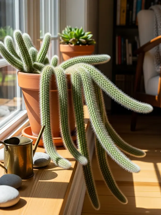 Tanaman Ekor Monyet (Cleistocactus colademononis)