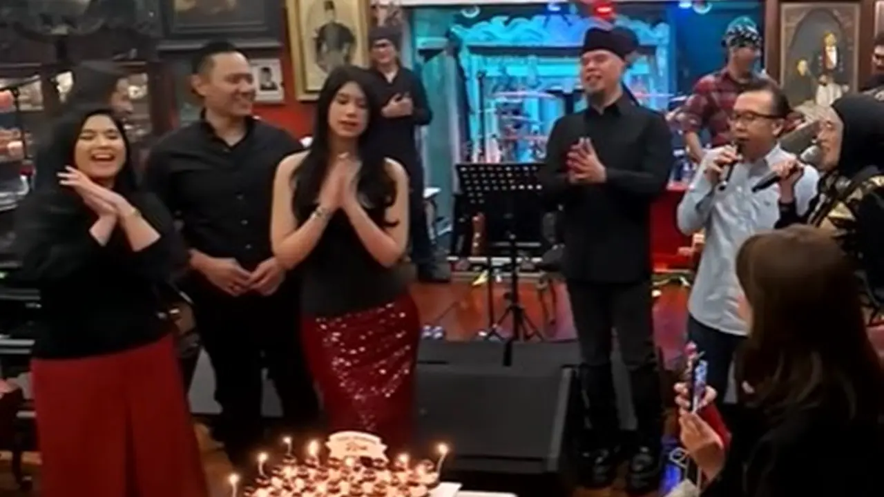 6 Detail Outfit Ultah Almira Yudhoyono di Rumah Ahmad Dhani, Tenteng Tas Rp224 Juta