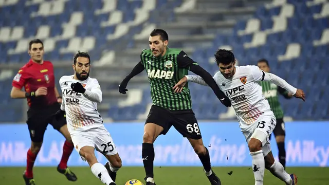 Taklukkan Benevento, Sassuolo Naik ke Peringkat Dua Klasemen