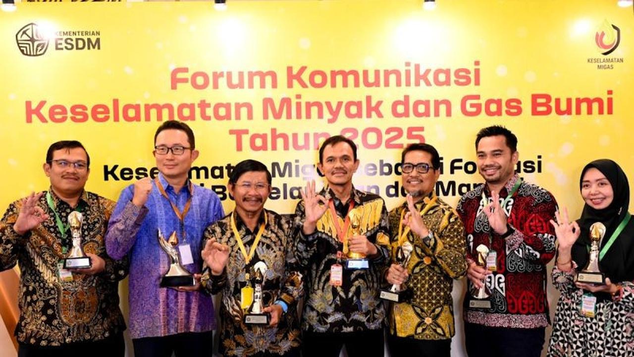 Pertagas Group Sabet 7 Penghargaan Keselamatan Migas dari ESDM, Bukti Komitmen HSSE Kelas Dunia