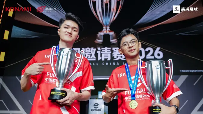 Wakil Indonesia Rebut Trofi eFootball China Lewat Comeback Dramatis