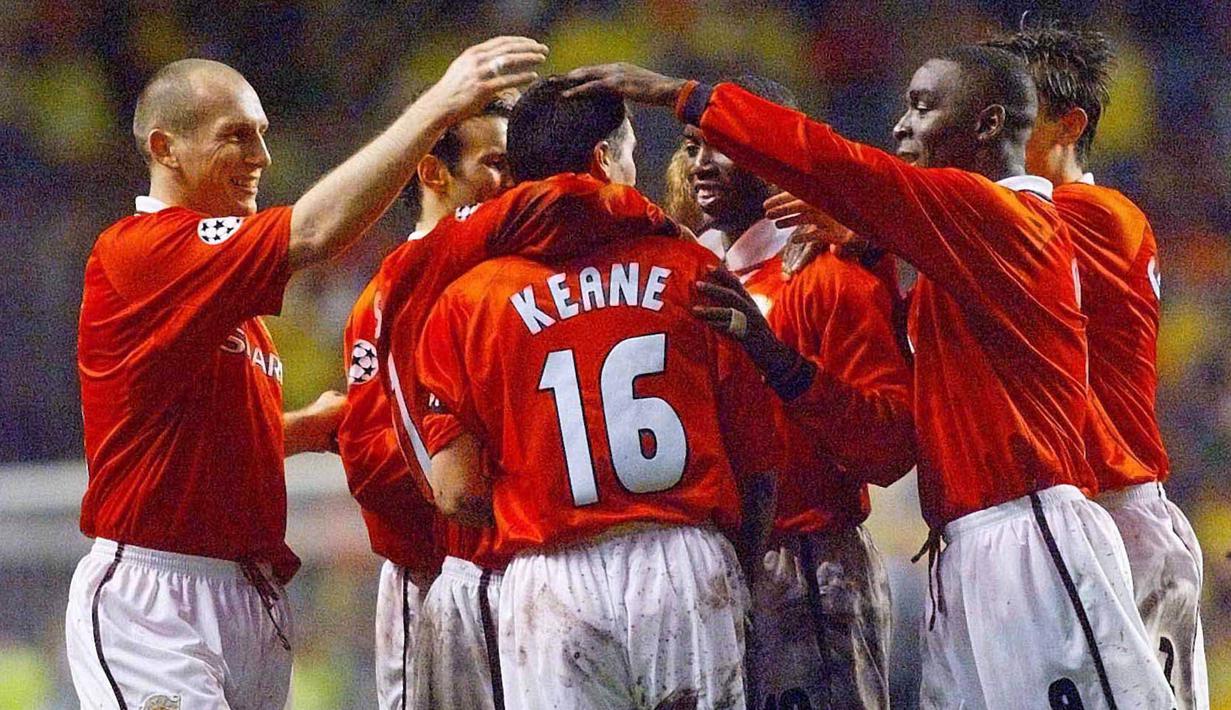 Namun gelandang yang dikenal memiliki tipe permainan keras dan meledak-ledak itu merupakan salah satu pemain yang membuat MU memasuki era kejayaan. (AFP/Jens Noergaard Larsen)