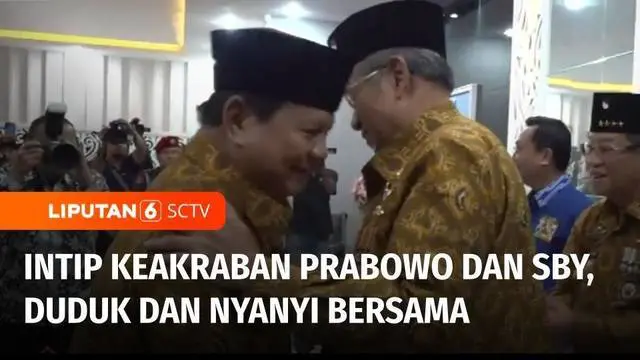 Menteri Pertahanan Prabowo Subianto dan Presiden ke-6 Indonesia, Susilo Bambang Yudhoyono duduk berdampingan di Hari Ulang Tahun Pepabri. Bahkan, keduanya sempat bernyanyi bersama, dengan Purnawirawan TNI lainnya.