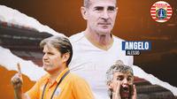 Persija Jakarta - Ivan Kolev, Angelo Alessio, Julio Banuelos (Bola.com/Adreanus Titus)
