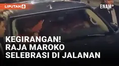 Raja Mohamed VI Rayakan Kemenangan Timnas Maroko Atas Spanyol di Piala Dunia 2022