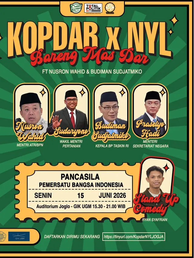 Diskusi Budiman, Nusron dan Sudaryono