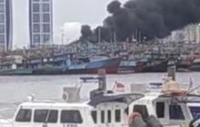 Polisi Periksa Empat Saksi Kebakaran Kapal di Muara Angke, Selidiki Unsur Pidana