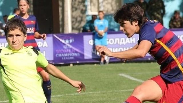 Striker Pingsan di Duel Tim Wanita Barcelona vs Klub Kazakstan 