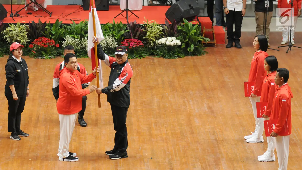 Kontingen Indonesia untuk Asian Games 2018 Resmi Dikukuhkan