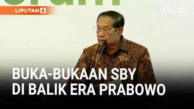 Buka-Bukaan SBY: Ada yang Belum Sreg Demokrasi...