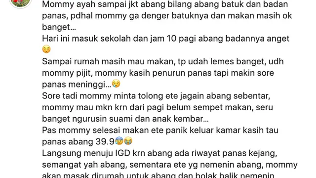 Cuitan April Jasmine istri ustaz Solmed. (Foto: Dok. Instagram @apriljasmine85)