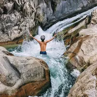 Air Terjun Dewi Selendang, Sembalun, Lombok, Nusa Tenggara Barat. (kakisumpit/Instagram)