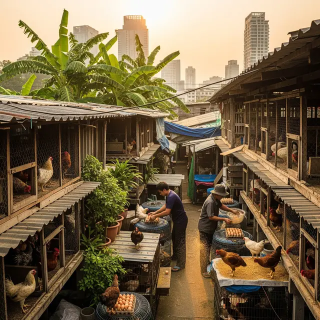 Cara Ternak Ayam Bangkok (AI)