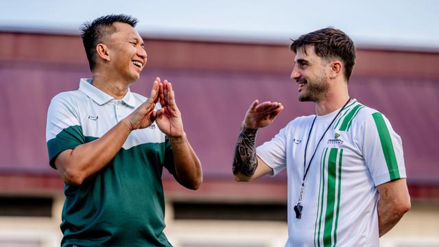 Azrul Ananda dan Robertino Pugliara