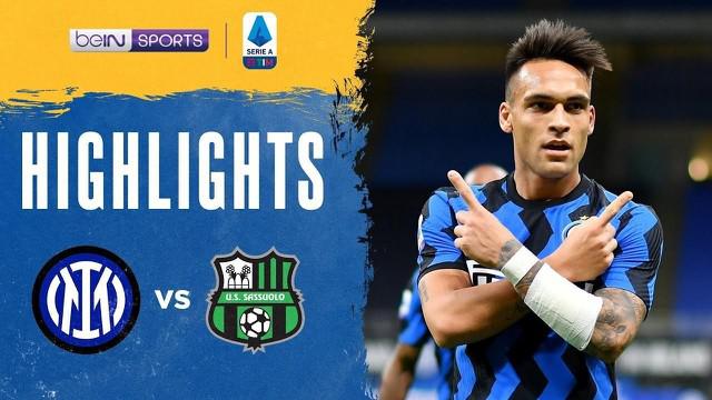 Berita video gol-gol yang tercipta dalam highlights laga pekan tunda Liga Italia 2020/2021 antara Inter Milan melawan Sassuolo yang berakhir dengan skor 2-1, Kamis (8/4/2021) dinihari WIB.