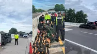 Kronologi Kecelakaan Misterius Mobil Berisi 75.085 Ekstasi di Tol Lampung, Pengemudi Hilang