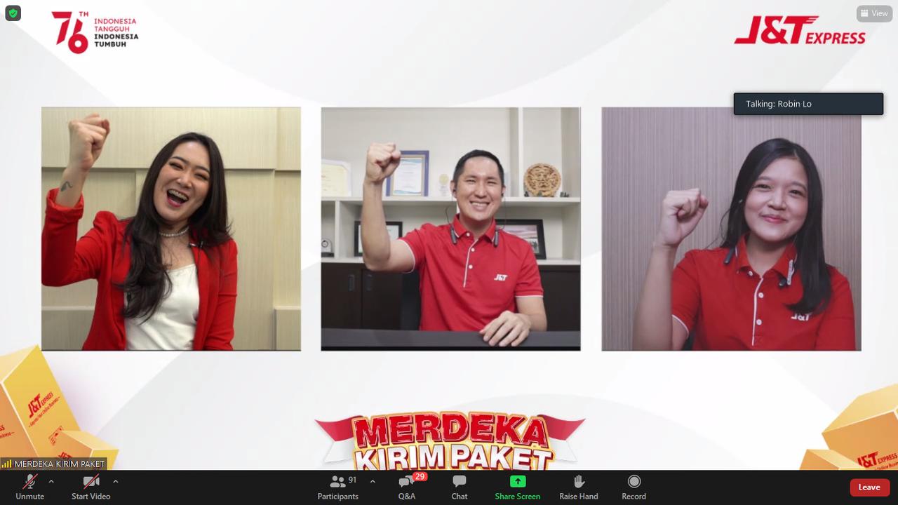 Gelar Merdeka Kirim Paket di HUT RI ke 76, J&T Express Gratiskan Ongkir Sampai 5x